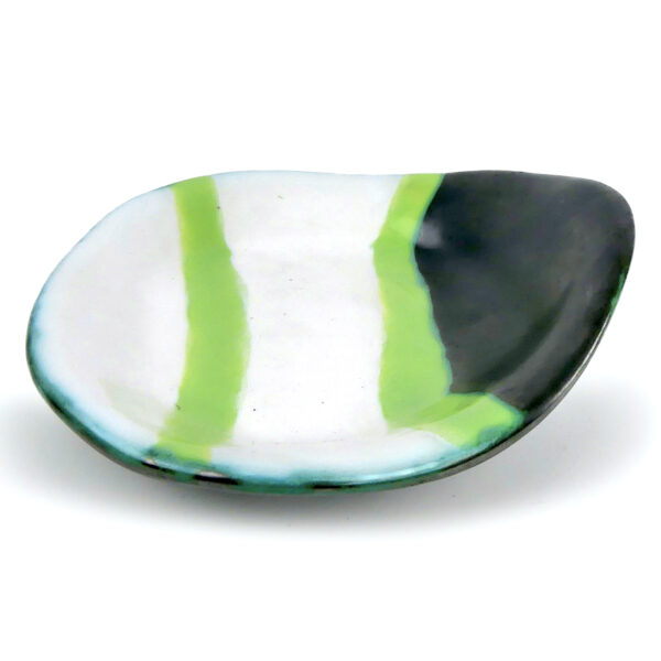 Petite coupelle signée ORLA Peter Orlando céramique des années 50 (dessus 3/4)