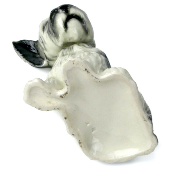Statuette Scottish Terrier en céramique émaillée Mi-XXe Collection rétro décalée (dessous)