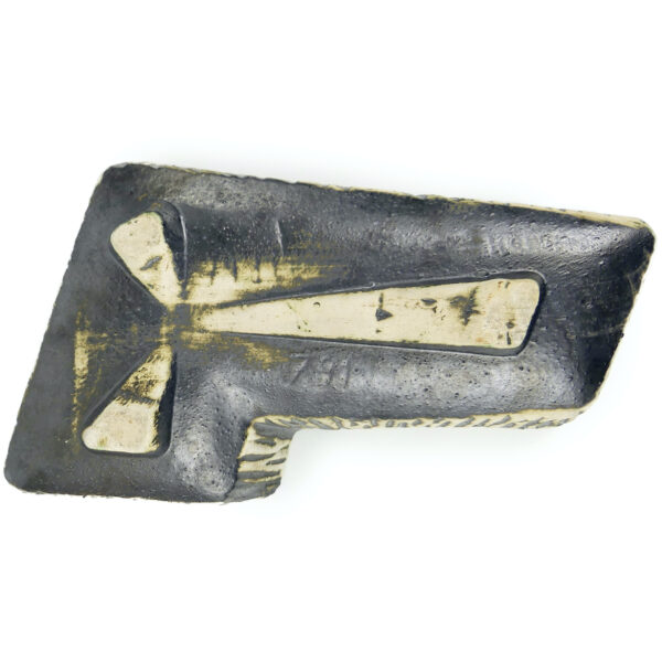 Jardinière cache-pot rectangulaire vintage Adli Reuver Pays-Bas (dessous)