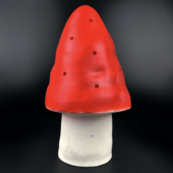 Paire de veilleuses Champignons HEIGO vintage Allemagne (rouge)