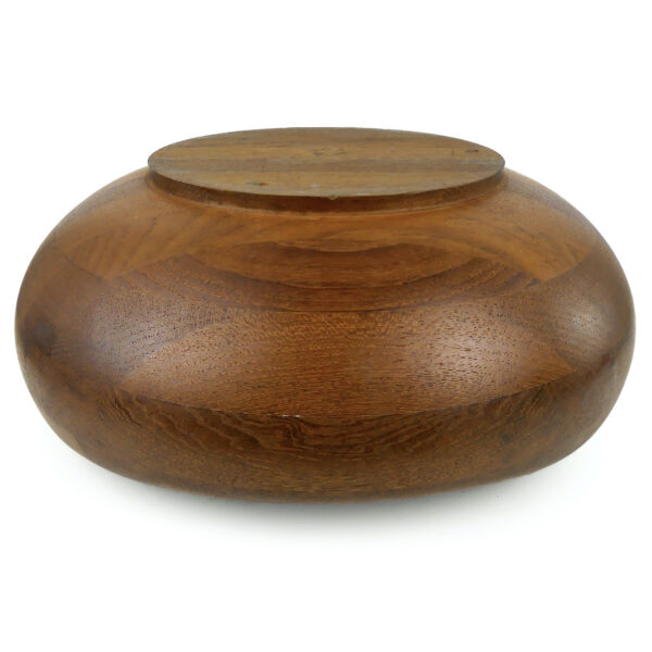 Service à salade vintage scandinave en teck Design danois ESA (profil)