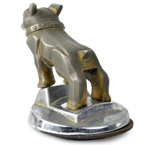 Mascotte de capot bouledogue MACK Trucks Bouchon de radiateur 60 (3/4 dos)